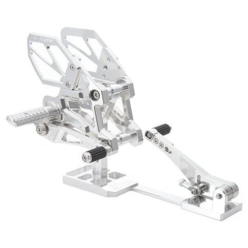 r’s gear アールズギア ライディングステップ カラー：クリアシルバー CBR650R CB6...