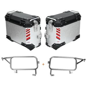 LOBOO ロブー PIKE TRACKERシリーズ 37L サイドケース キャリア付き カラー：シ...