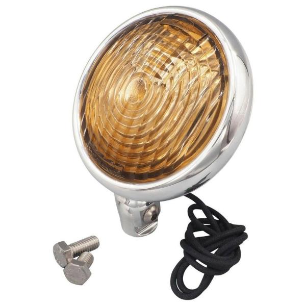 FNA CUSTOM CYCLES FNAカスタムサイクルス 3-1/4”パンケーキLEDヘッドライ...