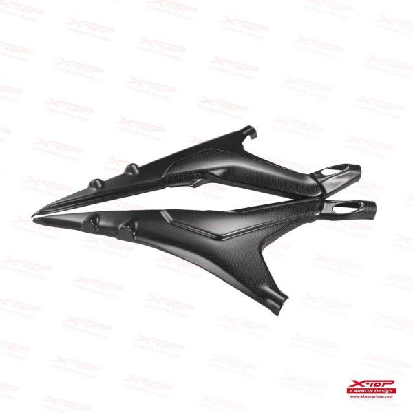 X-TOP エックストップ サブフレームサイドカバー PANIGALE V4 R S SP SP2 ...