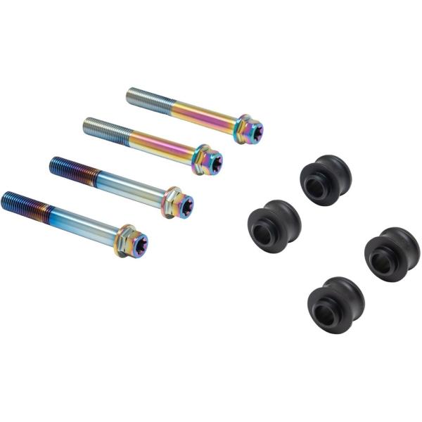 PLOT プロト プロトブレンボ オフセットカラーマウントボルトセット マウントボルトカラー：チタン...