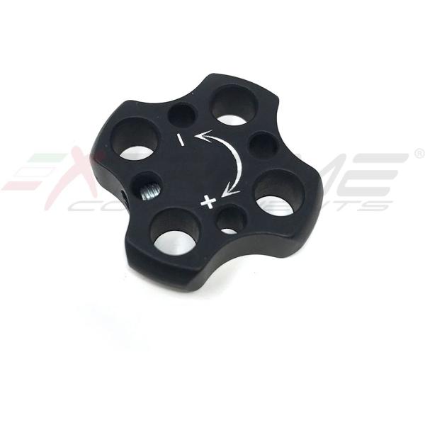 EXTREME COMPONENTS エクストリームコンポーネンツ リモートアジャスター用ノブ ブラ...