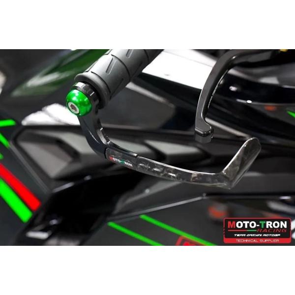 MOTO-TRON RACING モトトロンレーシング カーボンブレーキレバーガード ZX-25R ...