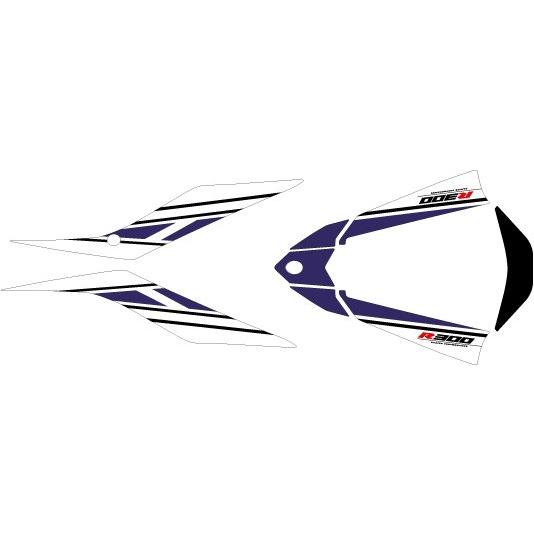 MDF エムディーエフ グラフィックキット ストロボモデル タイプ：フロントフェンダーパーツ YZF...