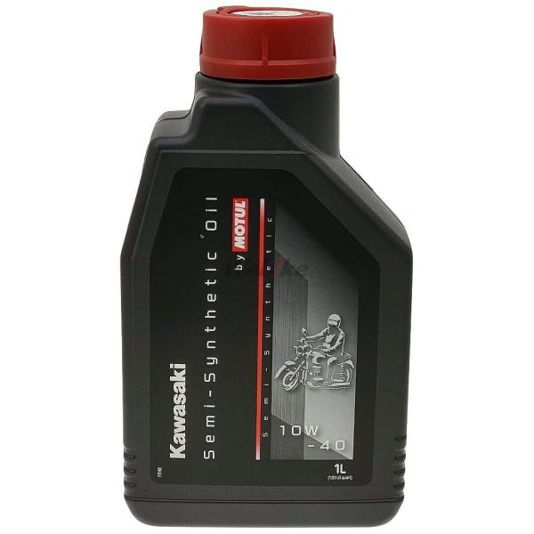 Kawasaki カワサキ Semi-Synthetic Oil by Motul【10W-40】【...
