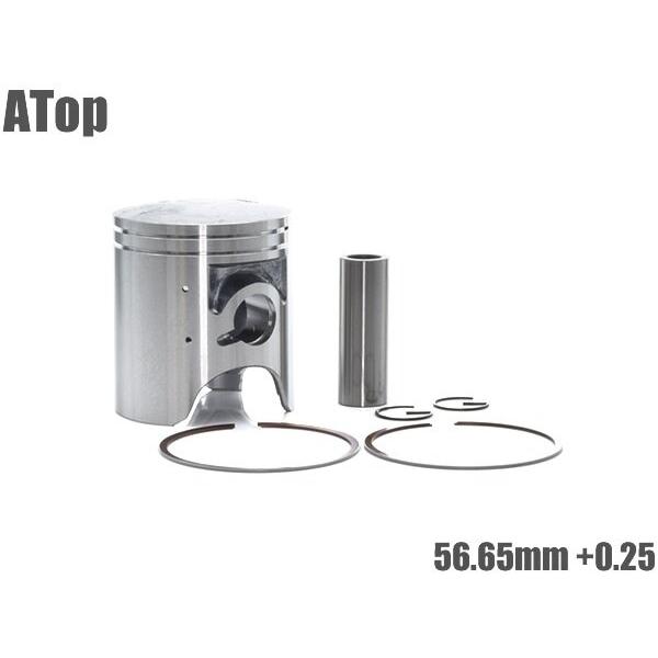 ATop エートップ 高精度オーバーサイズ ピストンキット サイズ：56.65mm(＋0.25mm)...