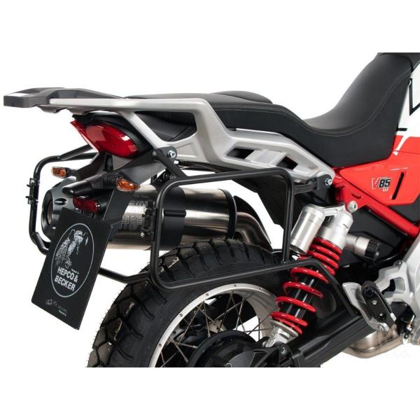 HEPCO＆BECKER ヘプコ＆ベッカー サイドケースホルダー V85TT Strada Trav...
