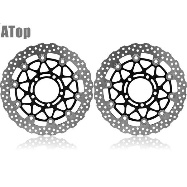 ATop エートップ フローティング ブレーキディスク ZX-6R 636 ZX-10R Z800 ...