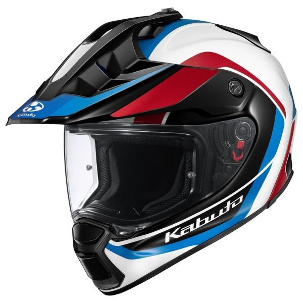 OGK KABUTO オージーケーカブト GEOSYS BLOCK［ジオシス ブロック ホワイトブル...