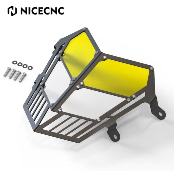 Nicecnc ナイスシーエヌシー Motorcycle Headlight Protector C...