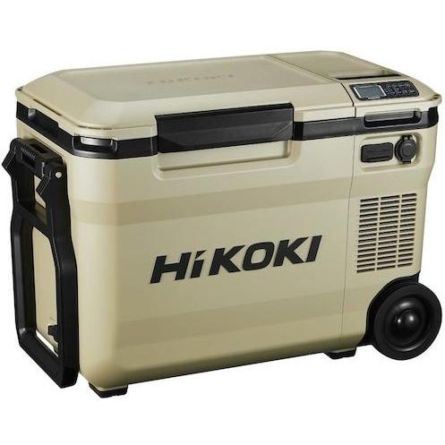 HiKOKI ハイコーキ 18V-14.4V コードレス冷温庫大容量サイズ25L サンドベージュ マ...