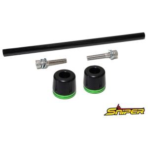 SNIPER スナイパー フロント アクスルスライダー カラー：グリーン NINJA ZX-10R ...