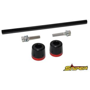 SNIPER スナイパー フロント アクスルスライダー カラー：レッド NINJA ZX-10R Z...