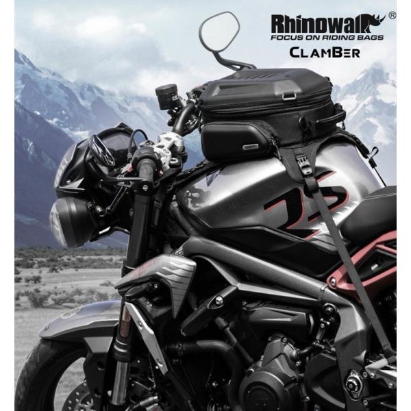 Rhinowalk:ライノウォーク 15-18l Hand shell tank bag カラー：M...