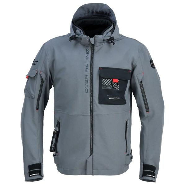 OVER オーヴァー エアスルーソフトシェルパーカー サイズ：M オールシーズンジャケット ジャケッ...