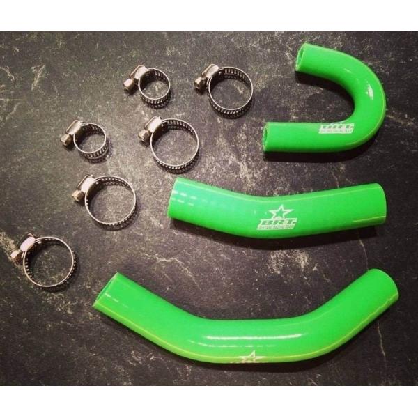 BRT ビーアールティー Super Radiator Hose カラー：Fluo green PC...