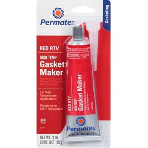 Permatex パーマテックス 高耐熱レッドRTVシリコーン 液体ガスケット・シール剤 ケミカル
