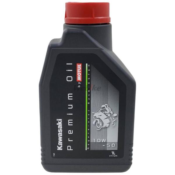 Kawasaki カワサキ Premium Oil by Motul【10W-50】【1L】【4サイ...