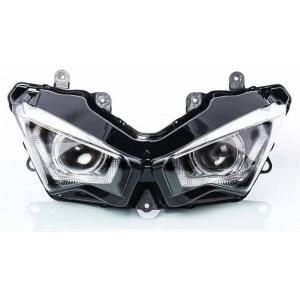 Kaedear カエディア Cyber LED カスタムヘッドライト Ninja ZX-25R Ni...