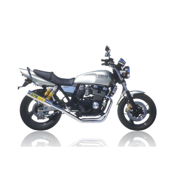 RPM アールピーエム 4in2in1フルエキゾーストマフラー サイレンサーカバー：チタン XJR4...