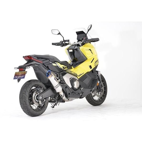 r’s gear アールズギア リアルスペック スリップオンマフラー サイレンサータイプ：チタンポリ...
