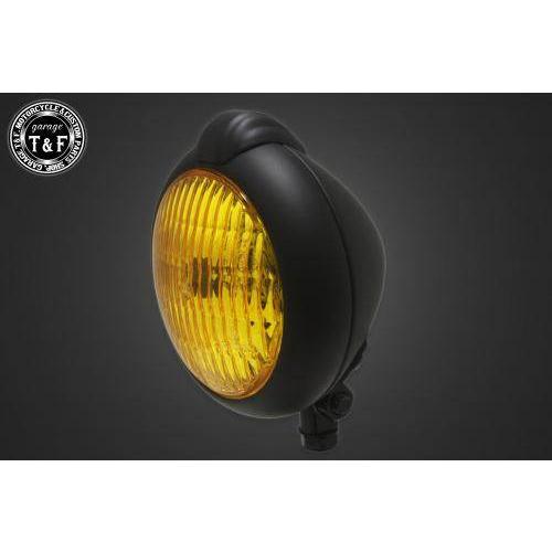 Garage T&amp;F ガレージ 4.5インチユニティタイプヘッドライト ボディカラー：オールマットブ...