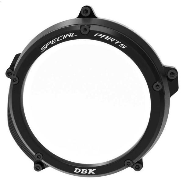 DUCABIKE (DBK) ドゥカバイク (ディービーケー) クリアクラッチカバー カラー：ブラッ...