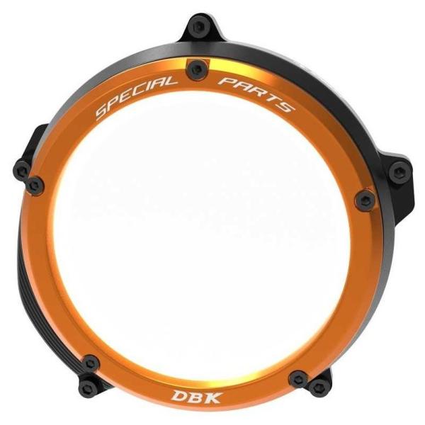 DUCABIKE (DBK) ドゥカバイク (ディービーケー) クリアクラッチカバー カラー：ブラッ...