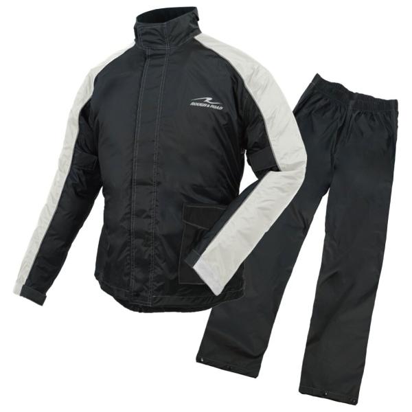 ROUGH＆ROAD ラフ＆ロード デュアルテックスコンパクトレインスーツ サイズ：BL レインウェ...