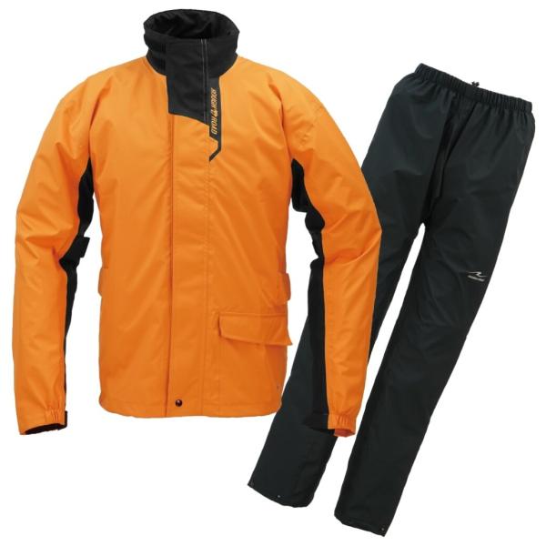 ROUGH＆ROAD ラフ＆ロード デュアルテックス3レイヤーBIBレインスーツ サイズ：BLL レ...