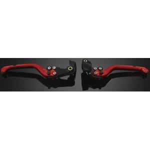 BIKERS バイカーズ プレミアム アジャスタブル ブレーキレバーセット 02 カラー：レッド N...