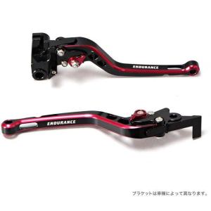 ENDURANCE エンデュランス アジャスタブルレバー左右セット HG カラー：レッド Ninja...