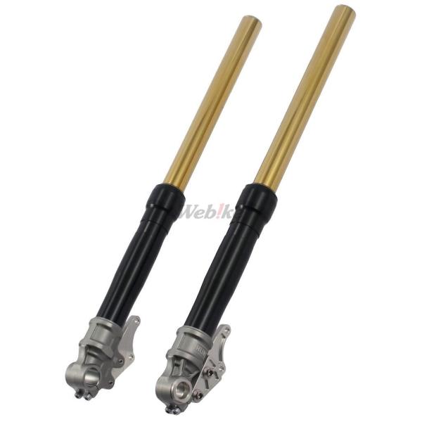 OHLINS オーリンズ 正立フロントフォーク RWU カラー：ブラック×ゴールド ZRX1200ダ...