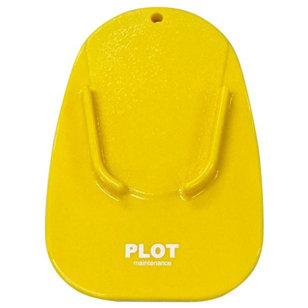 PLOT プロト サイドスタンドパッド カラー：イエロー スタンドパッド・エクステンション フレーム