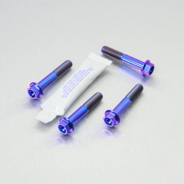 PRO BOLT プロボルト フロントアクスルピンチボルトセット カラー：パープル その他アクスル関...