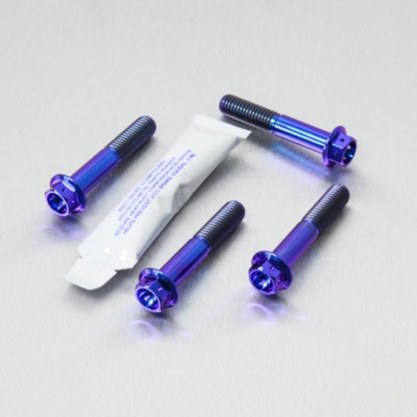 PRO BOLT プロボルト フロントアクスルピンチボルトセット カラー：パープル その他アクスル関...