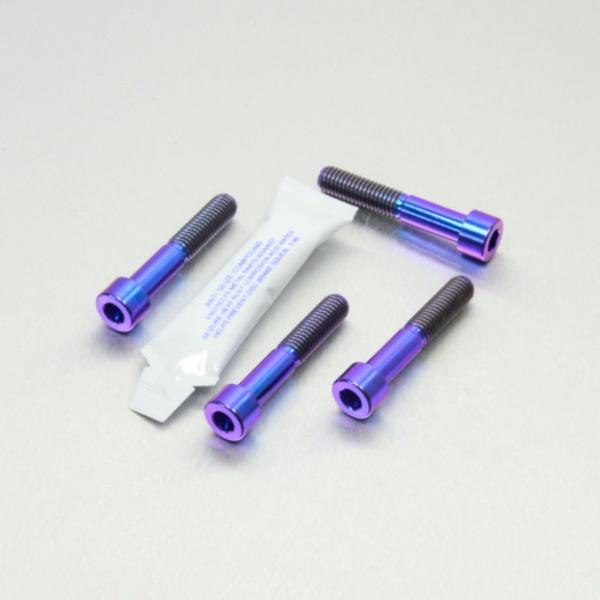 PRO BOLT プロボルト フロントアクスルピンチボルトセット カラー：パープル その他アクスル関...