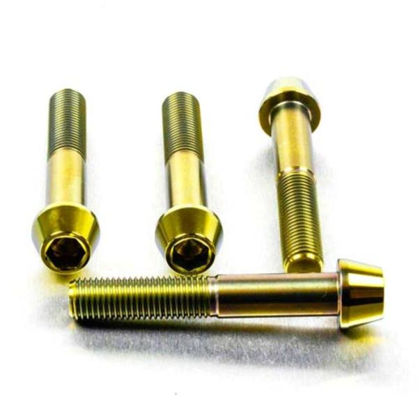 PRO BOLT プロボルト フロントブレーキキャリパーマウンティングボルトキット カラー：ゴールド...