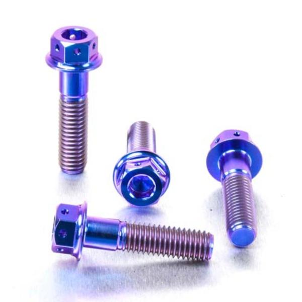 PRO BOLT プロボルト フロントブレーキキャリパーマウンティングボルトキット カラー：パープル...