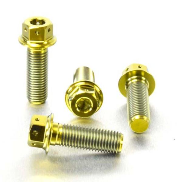 PRO BOLT プロボルト フロントブレーキキャリパーマウンティングボルトキット カラー：ゴールド...