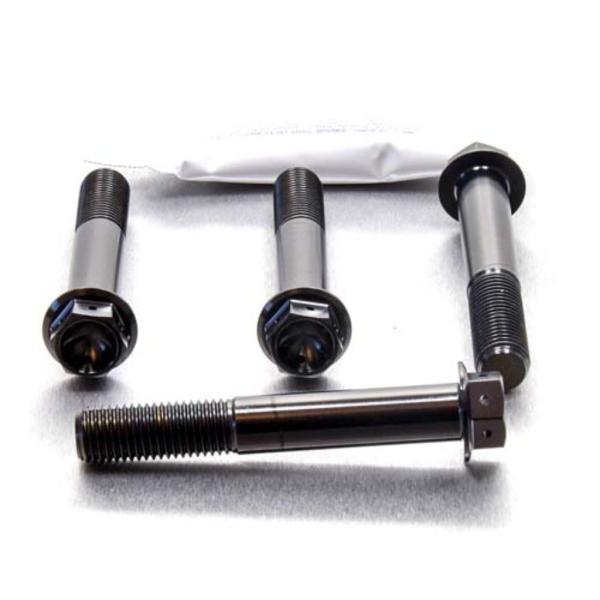 PRO BOLT プロボルト フロントブレーキキャリパーマウンティングボルトキット カラー：ブラック...