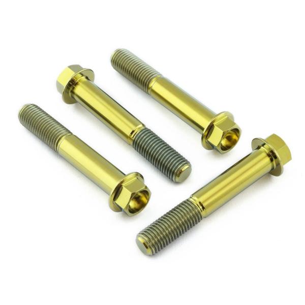 PRO BOLT プロボルト フロントブレーキキャリパーマウンティングボルトキット カラー：ゴールド...