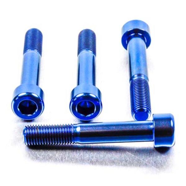 PRO BOLT プロボルト フロントブレーキキャリパーマウンティングボルトキット カラー：ブルー ...