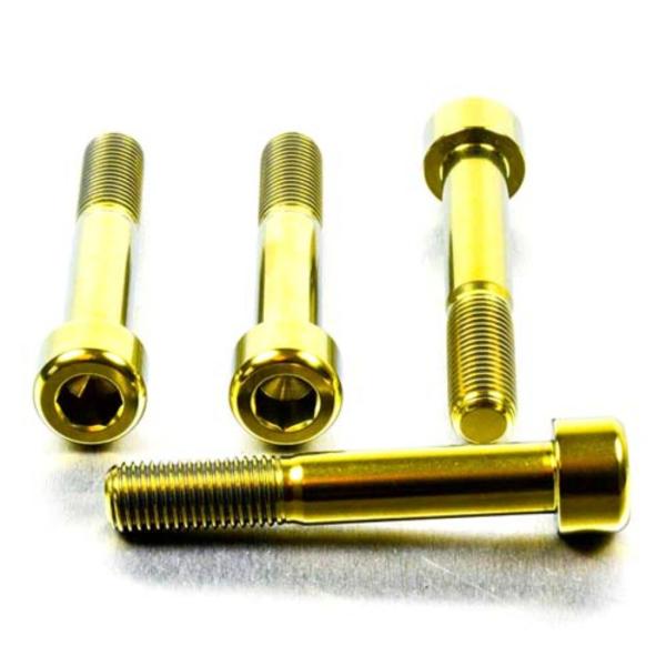 PRO BOLT プロボルト フロントブレーキキャリパーマウンティングボルトキット カラー：ゴールド...