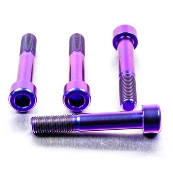 PRO BOLT プロボルト フロントブレーキキャリパーマウンティングボルトキット カラー：パープル...