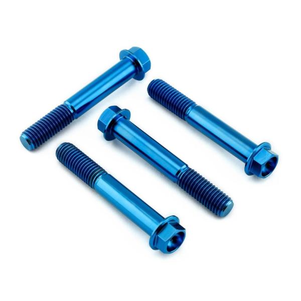 PRO BOLT プロボルト フロントブレーキキャリパーマウンティングボルトキット カラー：ブルー ...