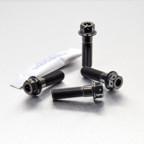 PRO BOLT プロボルト フロントブレーキキャリパーマウンティングボルトキット カラー：ブラック...