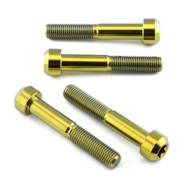 PRO BOLT プロボルト フロントブレーキキャリパーマウンティングボルトキット カラー：ゴールド...