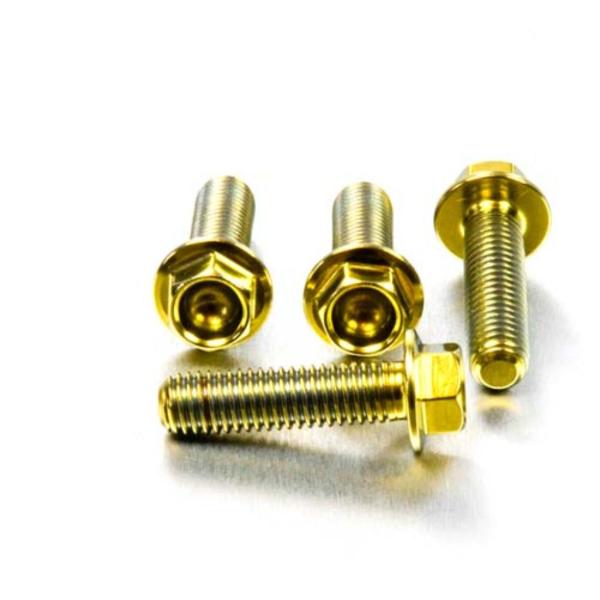 PRO BOLT プロボルト フロントブレーキキャリパーマウンティングボルトキット カラー：ゴールド...