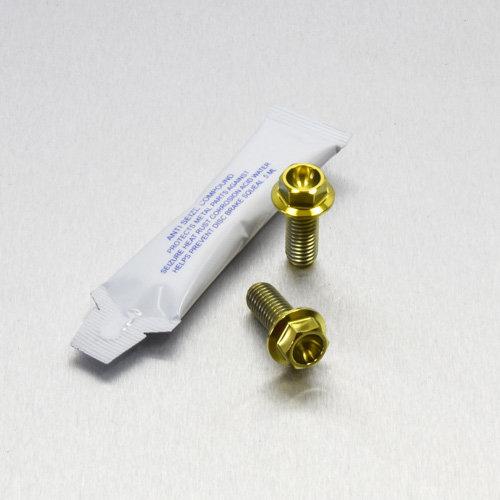 PRO BOLT プロボルト リアブレーキキャリパーマウンティングボルトキット カラー：ゴールド A...